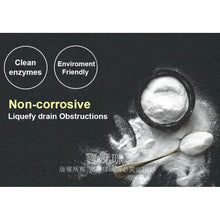 Load image into Gallery viewer, 😍【SG INSTOCK】 Powerful Sink Drain Cleaner Bathroom Kitchen Pipe Unclog Cleaning Powder