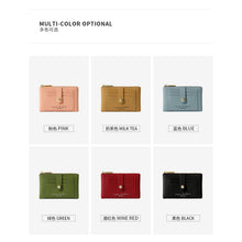 Load image into Gallery viewer, 😍Korea Women Mini Coin Purse Multifunctional Fashion Cute Small Card Holder Wallet