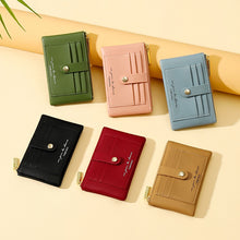 Load image into Gallery viewer, 😍Korea Women Mini Coin Purse Multifunctional Fashion Cute Small Card Holder Wallet
