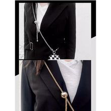 Load image into Gallery viewer, Bag Chain - 6mm Replacement Metal Purse Chain 120cm Shoulder Crossbody Bag Strap Handle with Length Adjustable Ball
