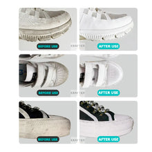 Load image into Gallery viewer, 😍【SG INSTOCK】Japan White Shoe Cleaner 360ml Free-Wash Foam Decontamination ,deodorization silver ion Ag+