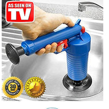 Load image into Gallery viewer, Krafter- 4 in 1Toilet Plunger, HIGH Pressure Air Drain Blaster, Pressure Pump Cleaner Pump Bath Toilets
