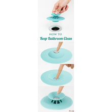 Load image into Gallery viewer, 2 In 1 Drain Stopper Grey