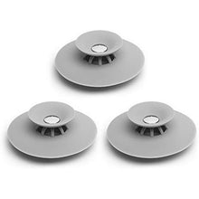 Load image into Gallery viewer, 2 In 1 Drain Stopper Grey