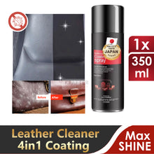 Load image into Gallery viewer, (SG Stock) 4 in 1 Multipurpose Leather Cleaner Spray l Coating Wax car and home dual use l Polish high shine