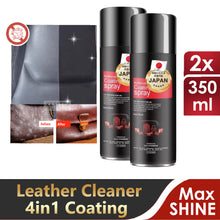 Load image into Gallery viewer, (SG Stock) 4 in 1 Multipurpose Leather Cleaner Spray l Coating Wax car and home dual use l Polish high shine