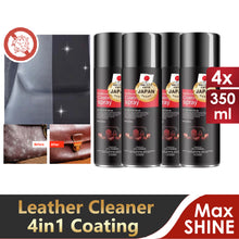 Load image into Gallery viewer, (SG Stock) 4 in 1 Multipurpose Leather Cleaner Spray l Coating Wax car and home dual use l Polish high shine