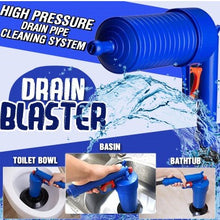 Load image into Gallery viewer, Krafter- 4 in 1Toilet Plunger, HIGH Pressure Air Drain Blaster, Pressure Pump Cleaner Pump Bath Toilets