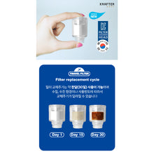 Load image into Gallery viewer, 🥇【SG INSTOCK】Korea Travel Shower Filter (Pocket Size) Rust / Impurities Removal ★New 2023★
