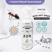 Load image into Gallery viewer, 😍 Natural Anti-Ant Spray 350ml l Ants Off- Repellent Spray l Instant Kill Highly Effective l Eliminate and Repel ants
