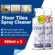 Load image into Gallery viewer, Krafter 450ml Floor Tile Bubble Mousse Cleaner Spray | Stain Remover
