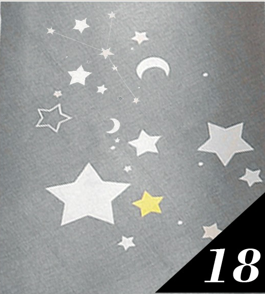 Constellation Tatami Mattress Cotton Zip-around Cover / Bedsheet