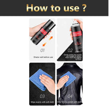 Load image into Gallery viewer, (SG Stock) 4 in 1 Multipurpose Leather Cleaner Spray l Coating Wax car and home dual use l Polish high shine
