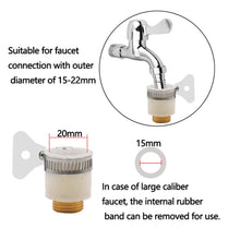 Load image into Gallery viewer, Krafter Japan Faucet Adaptor 100% Fit Universal Fit / 2 types

