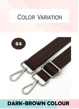 Load image into Gallery viewer, Adjustable Korea Replacement Bag strap - Model E [Gold Buckle]
