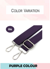 Load image into Gallery viewer, Adjustable Korea Replacement Bag strap - Model E [Silver Buckle]
