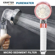 Load image into Gallery viewer, 3 Mode High Pressure Showerhead With Micro PP Filter

