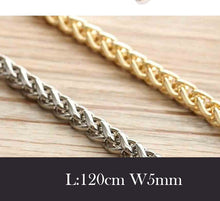 Load image into Gallery viewer, Shoulder Bag Chain Strap Handle 120cm MODEL Q2 GOLD

