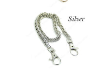 Load image into Gallery viewer, Shoulder Bag Chain Strap Handle 120cm MODEL Q3 SILVER
